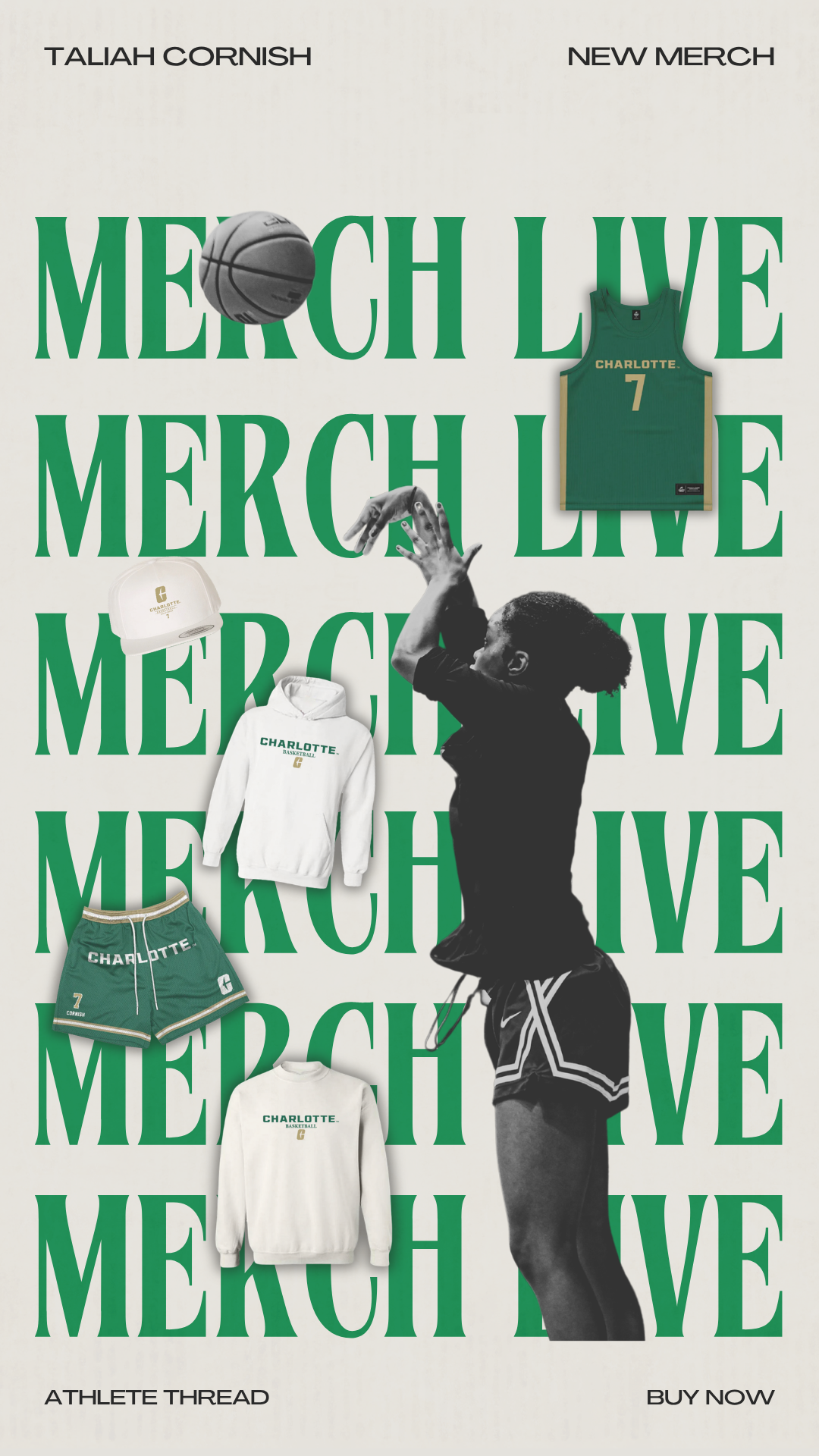 Taliah Cornish — Merch Drop
